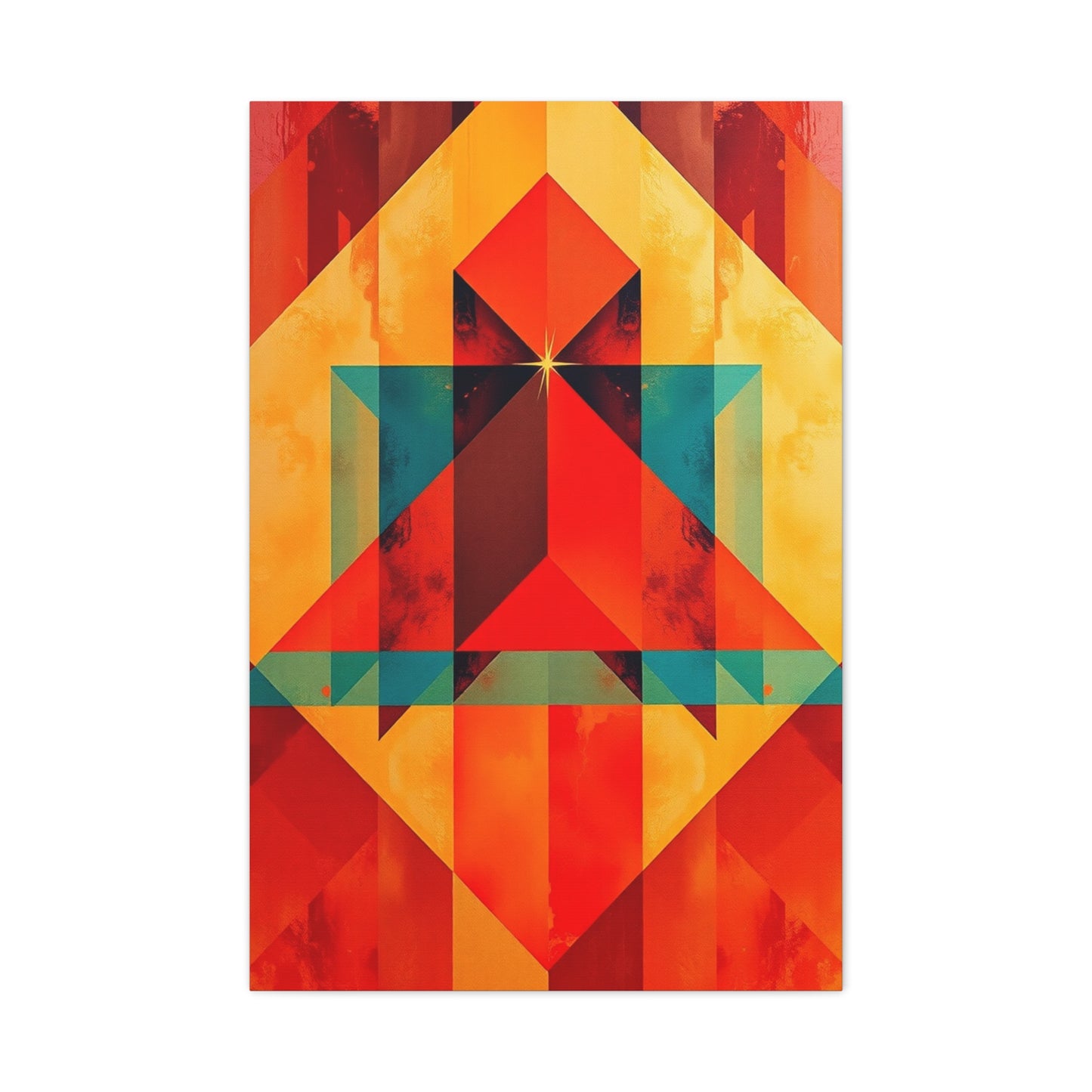 Harmonic Abstraction Elegance wall art & canvas print