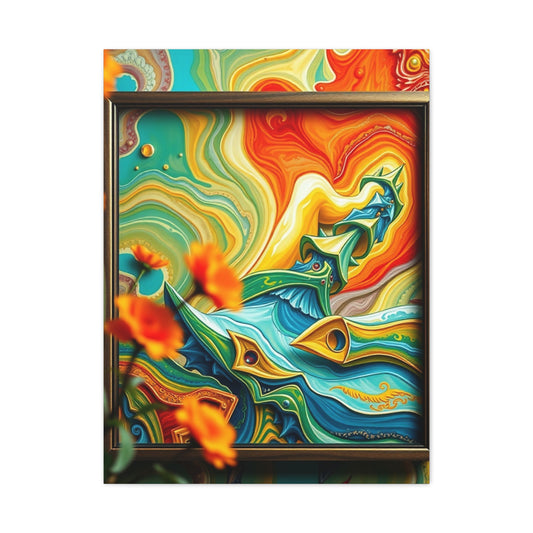Square Art Canvas Art 7 Wall Art & Canvas Print