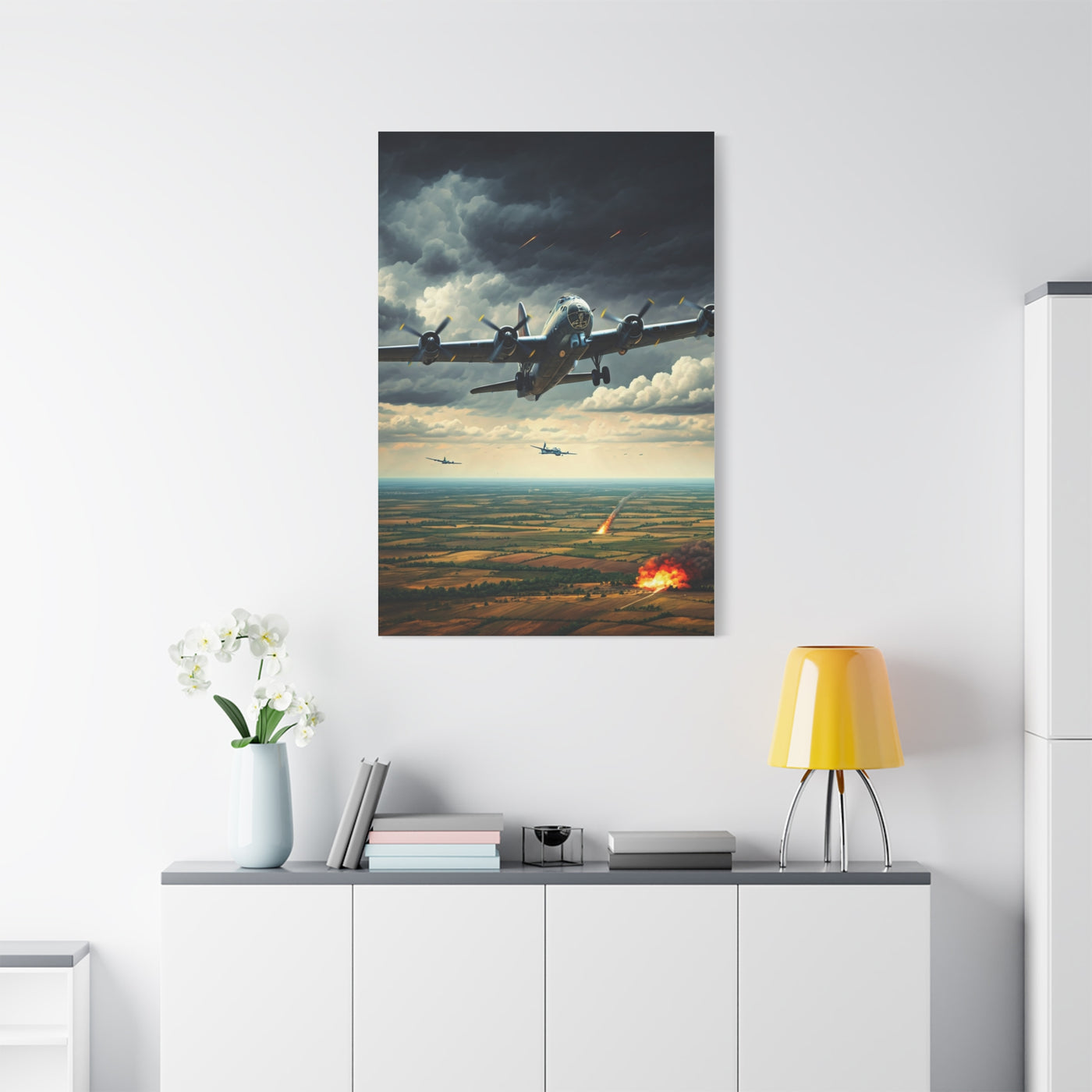 Aircraft Carrier Launch Mission Wall Art & Canvas Prints