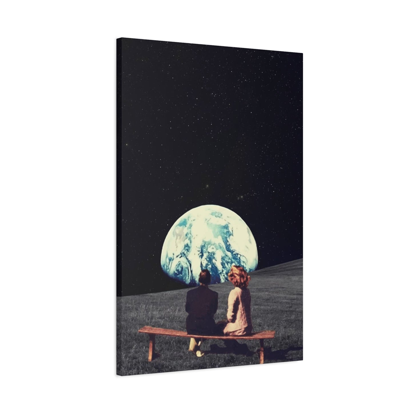 Earth from Moon Wall Art & Canvas Prints
