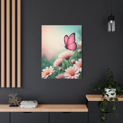 Pink Petal Butterfly Dream Wall Art & Canvas Prints