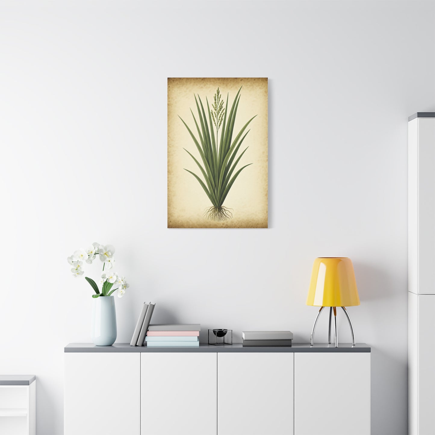 Wild Grass Illustration Wall Art & Canvas Prints