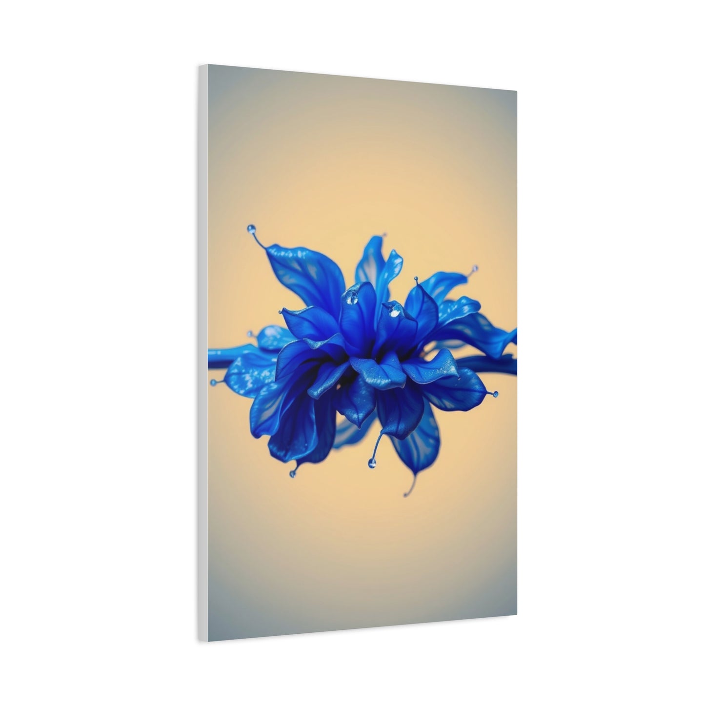 Supreme Collection Blue & Gray Art Wall Art & Canvas Print