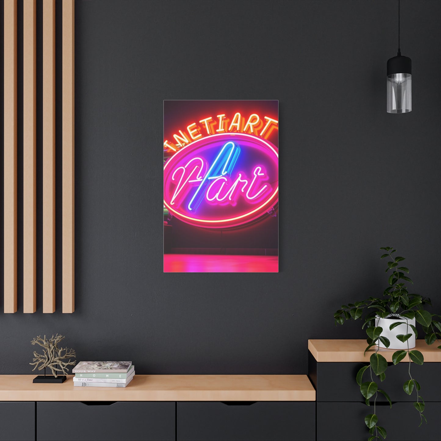 Gleaming Aurora Canvas Wall Art & Canvas Print