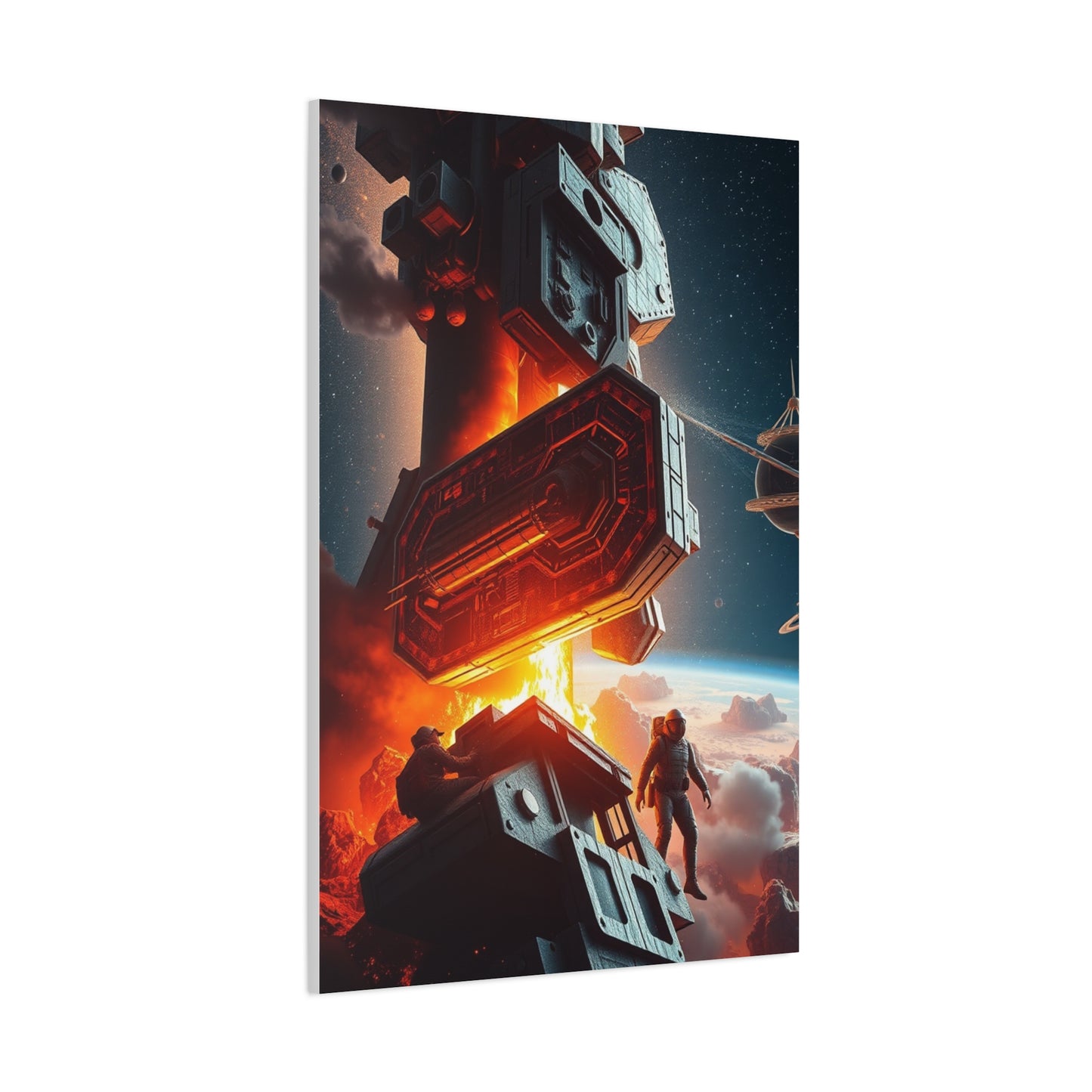 Galactic Elegance Display Wall Art & Canvas Print