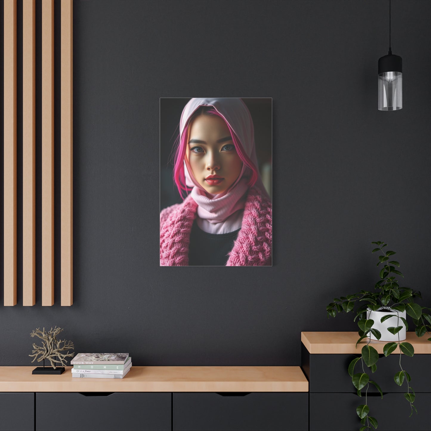 Pink Art Premium Canvas 20 Wall Art & Canvas Print