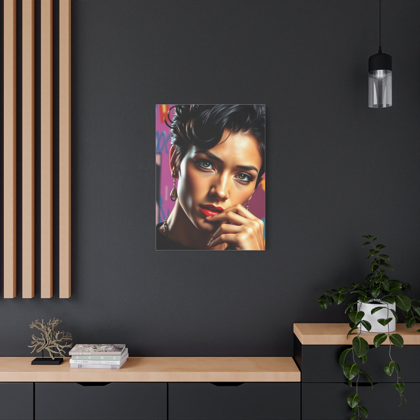 Avant-Garde Chromatic Tapestry Wall Art & Canvas Print