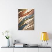 Dimensional Wrapped Textile Bands Wall Art & Canvas Print