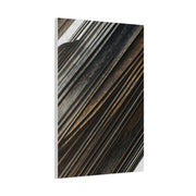 Dark Diagonal Texture Abstract Wall Art & Canvas Prints