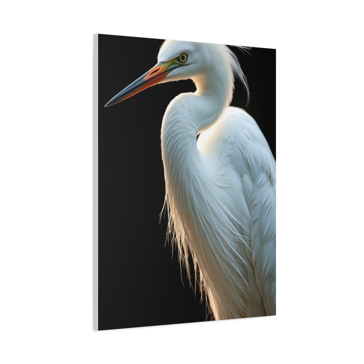 Supreme Egret Art Beautiful Collection Wall Art & Canvas Print