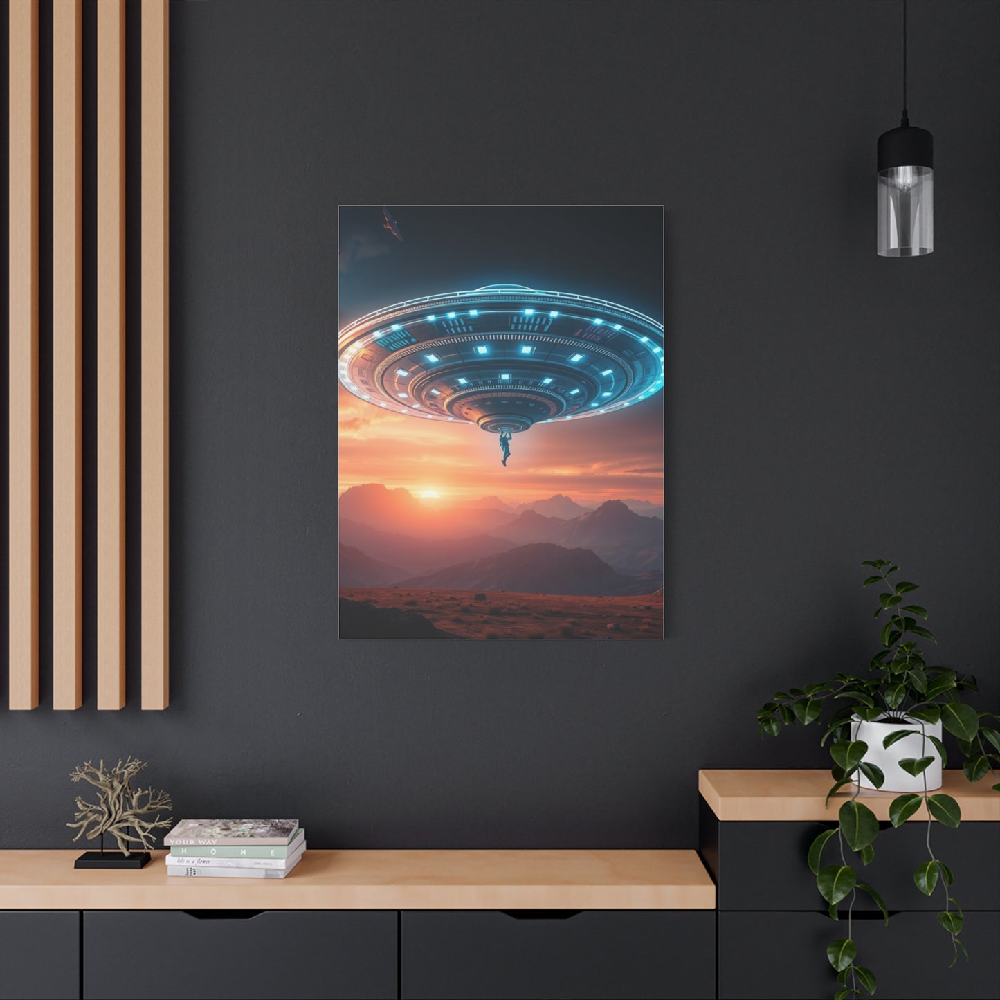 Celestial Enigma Canvas Wall Art & Canvas Print