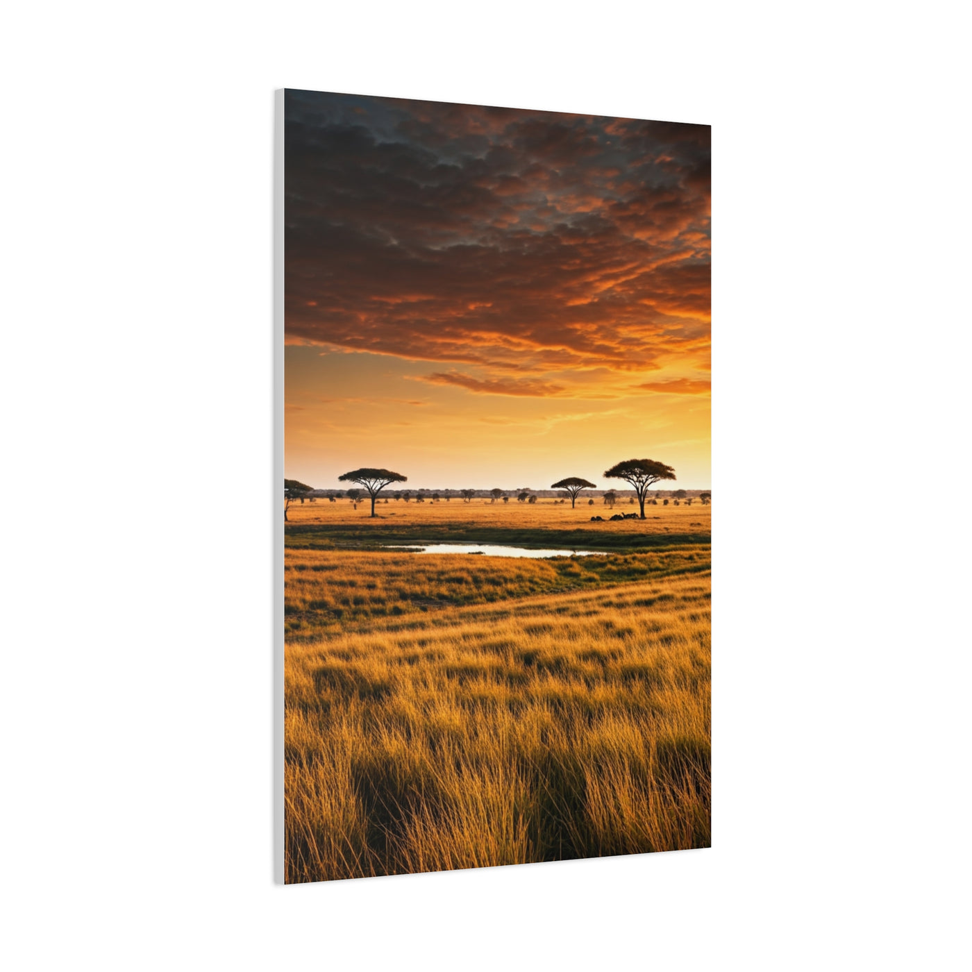 Stormlight Over Emerald Jungle Valley Wall Art & Canvas Prints