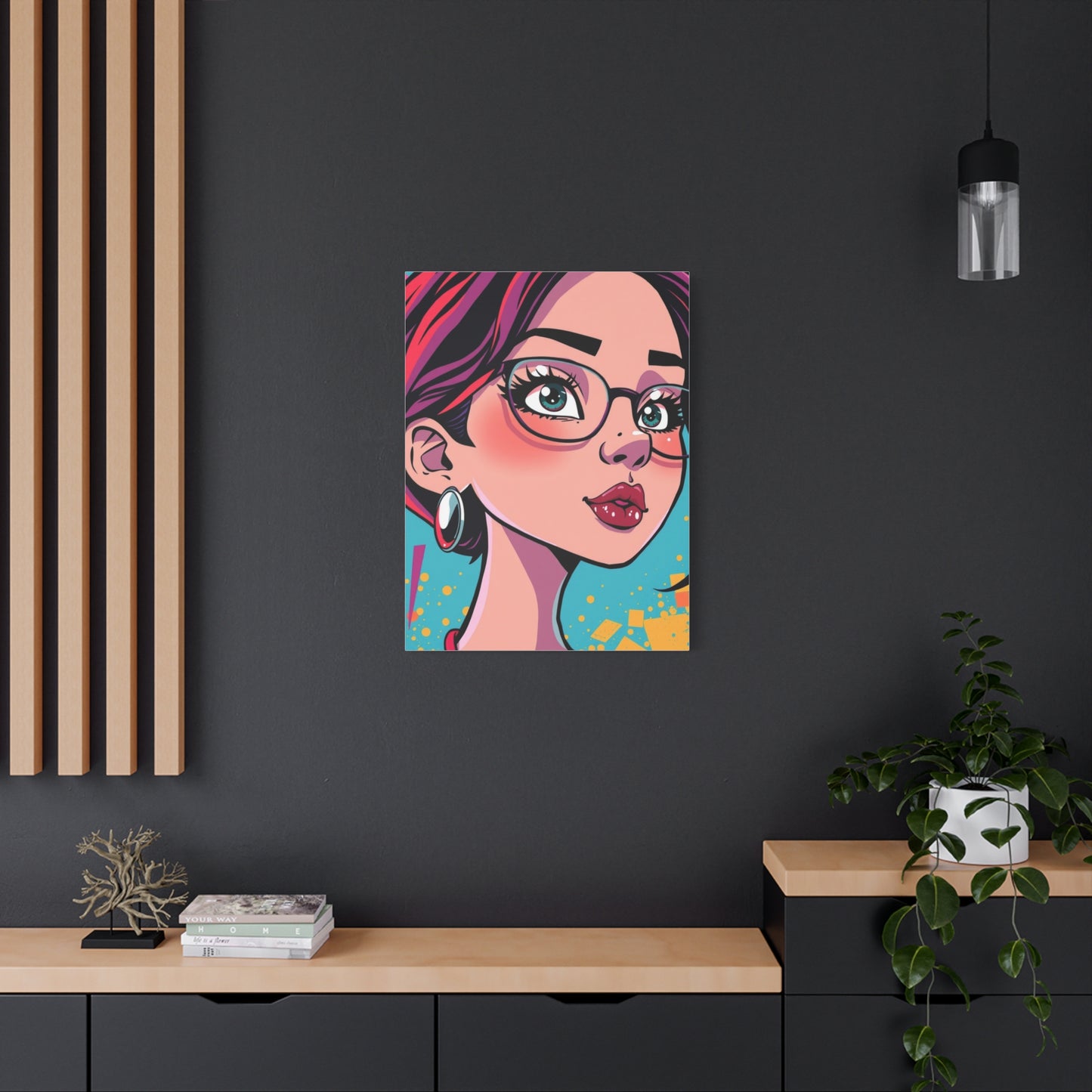 Opulent Cartoon Fantasy Wall Art & Canvas Print