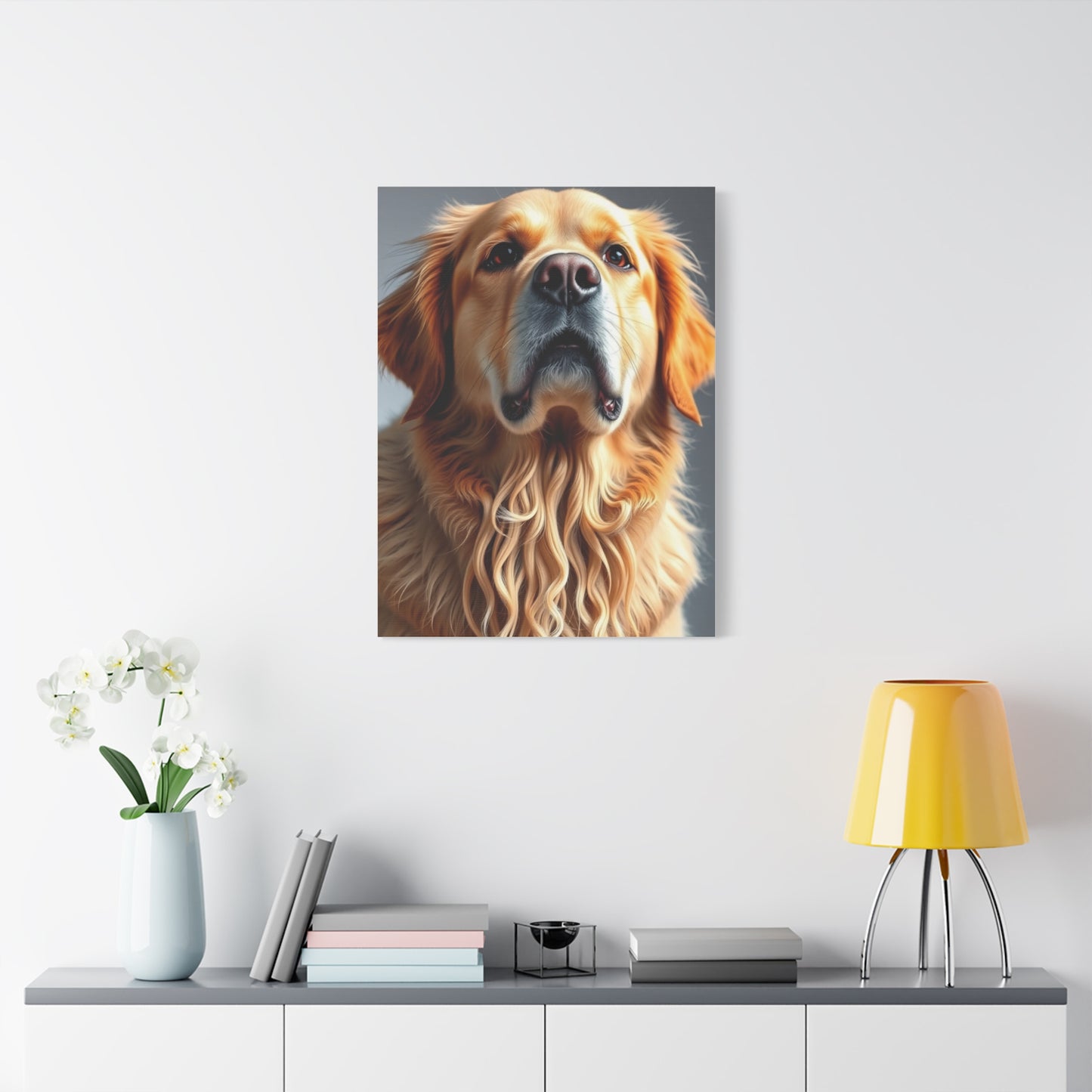 Masterpiece Golden Retriever Art Vision Wall Art & Canvas Print