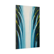 Vertical Cascade Flow Abstract Wall Art & Canvas Prints