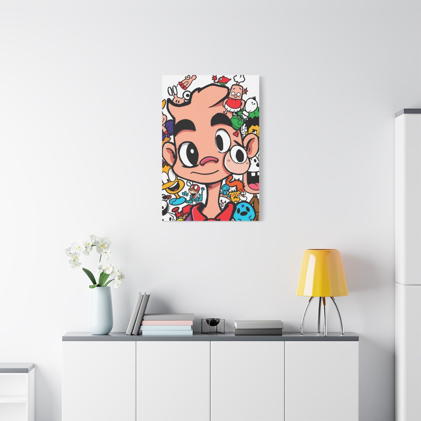 Sumptuous Doodle Tableau Wall Art & Canvas Print