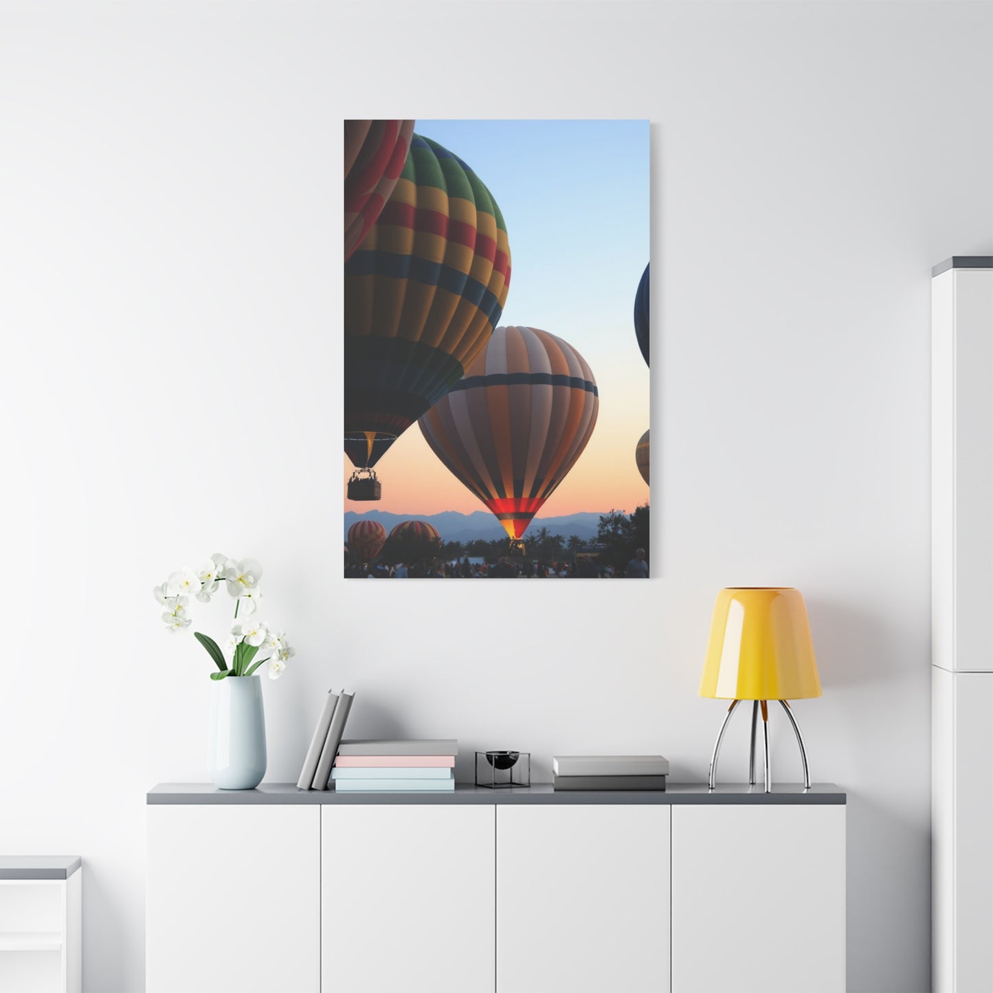 Hot Air Balloon Art Supreme Canvas Wall Art & Canvas Print