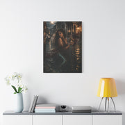 Venetian Moonlight Mermaid Mystery Wall Art & Canvas Print