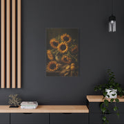 Old Master Sunflower Still Life Wall Art & Canvas Print