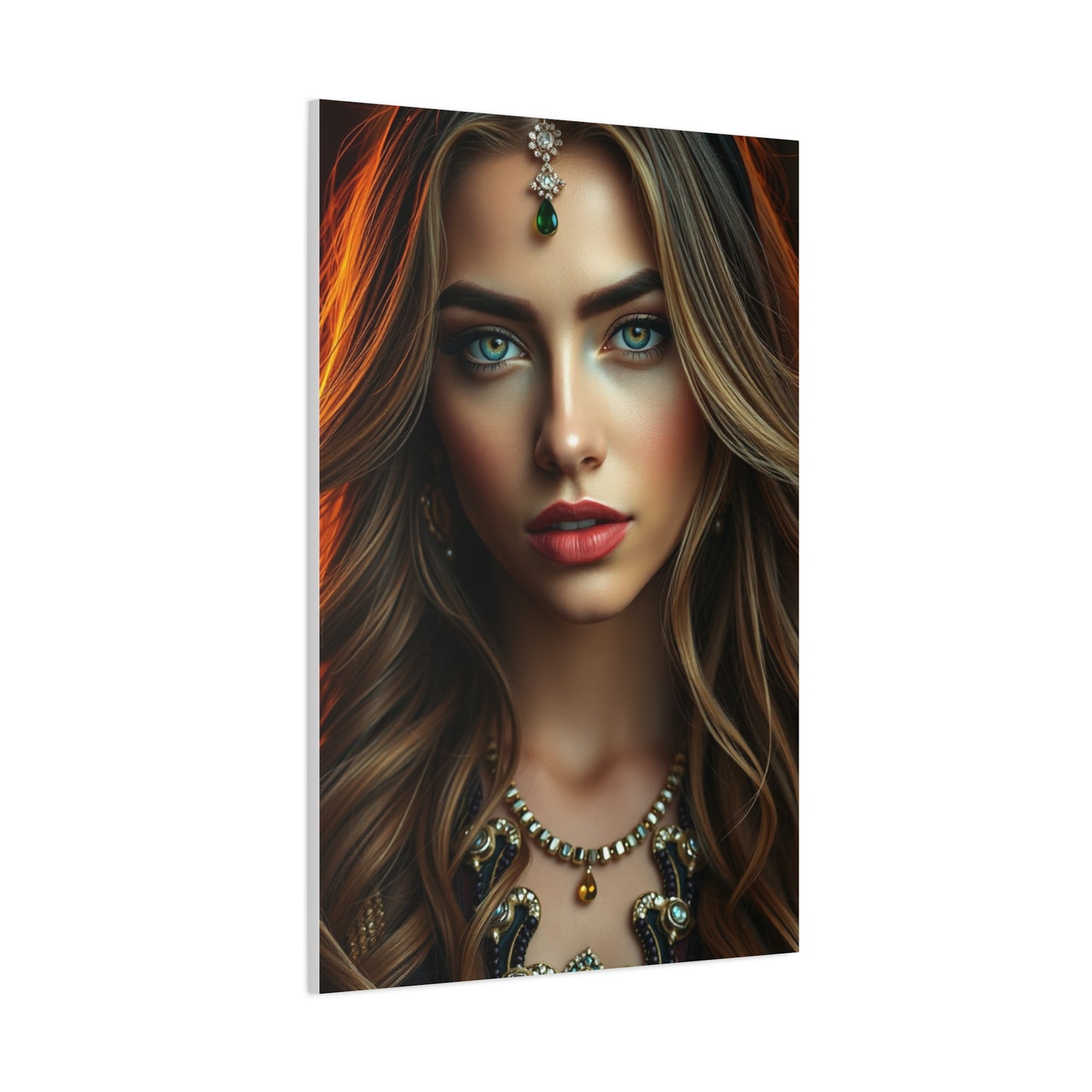 Celestial Glamour Art Canvas Wall Art & Canvas Print