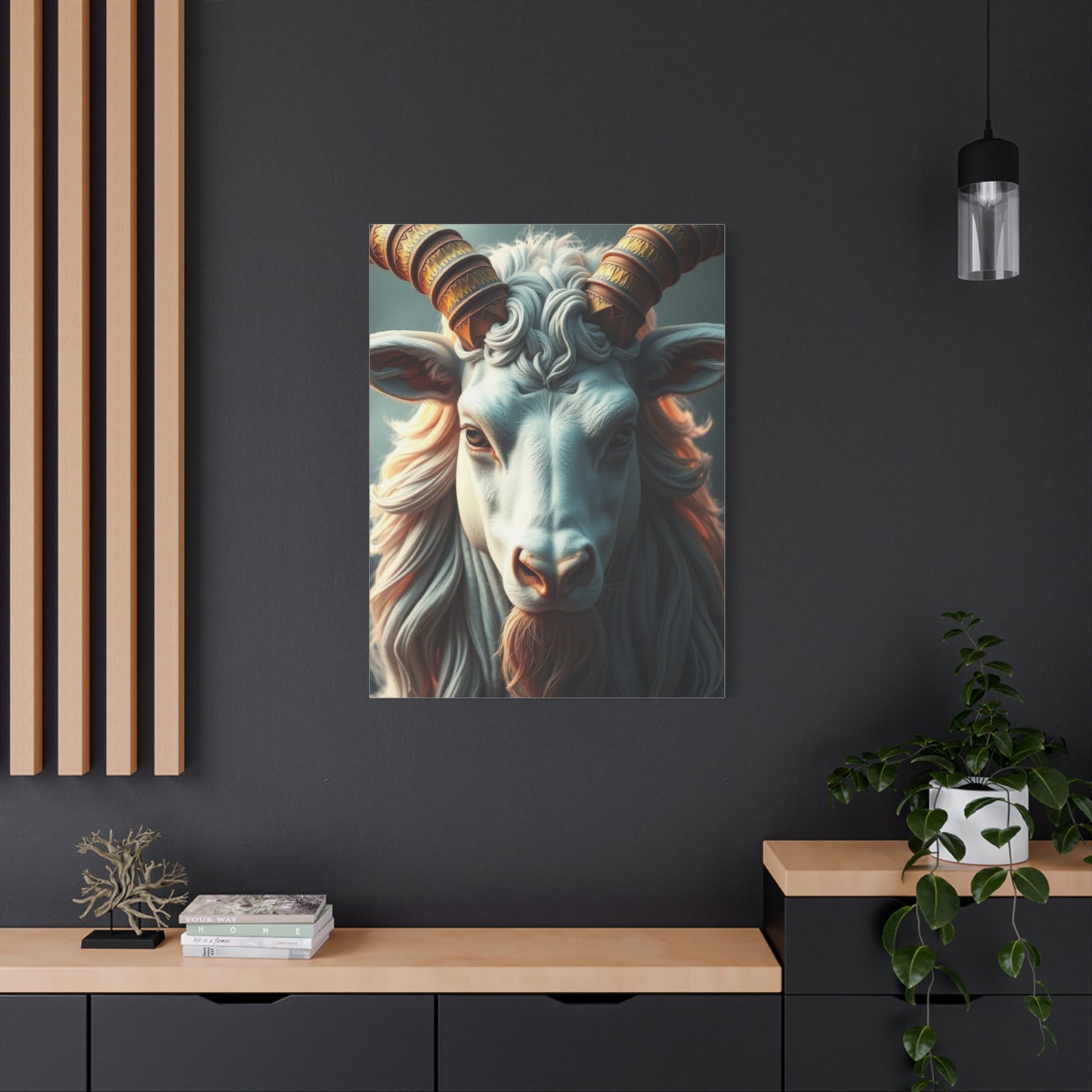 Celestial Capricorn Canvas
