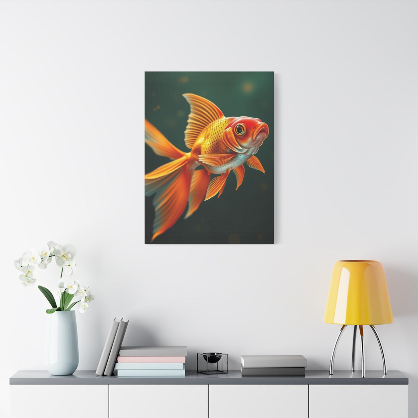 Goldfish Art Refined Canvas Wall Art & Canvas Print