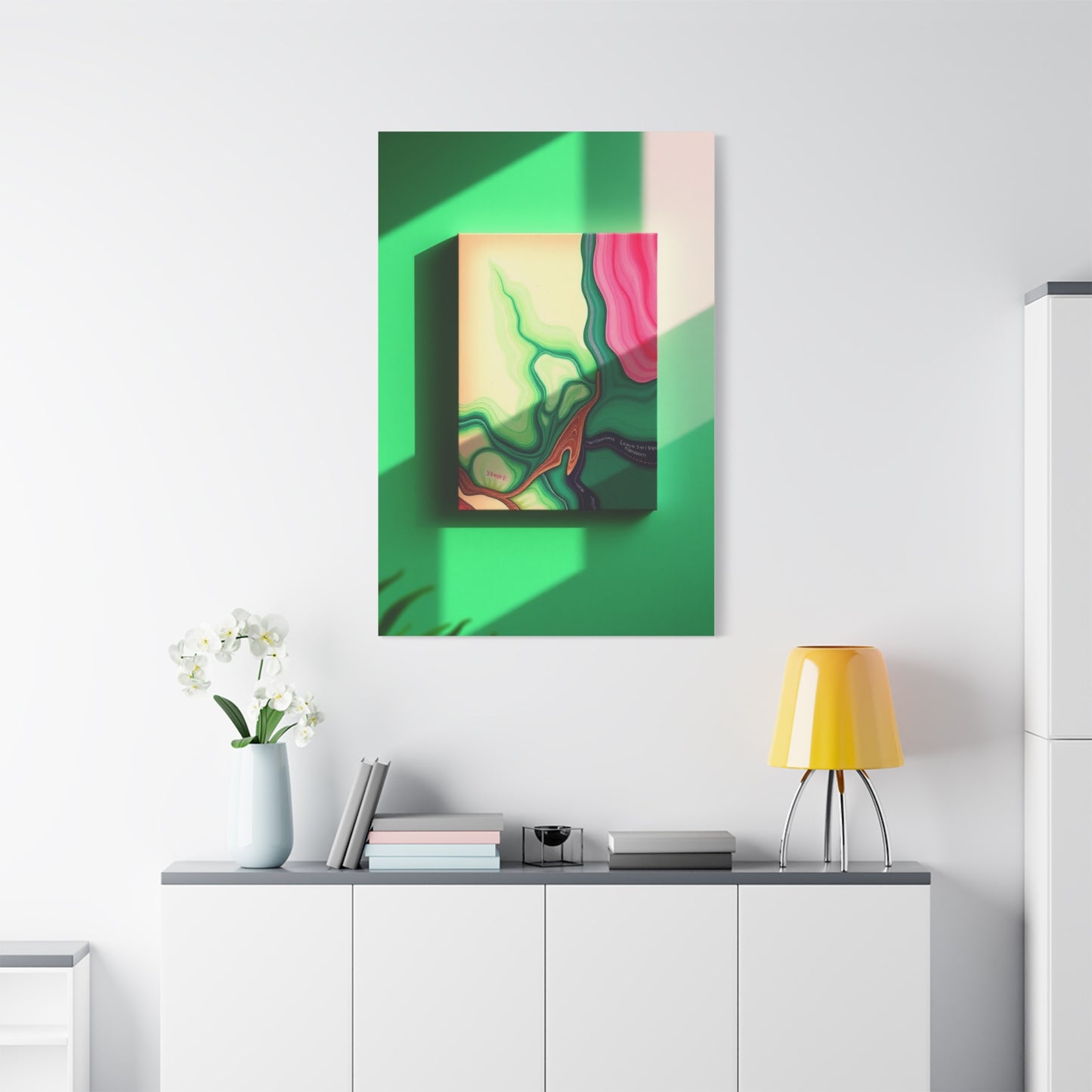 Collection Green & Pink Canvas Art Art Wall Art & Canvas Print