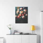 Blush Peony Elegance Wall Art & Canvas Print