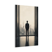 Leadership Vision Window Silhouette Wall Art & Canvas Print
