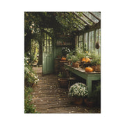 Farmhouse Greenhouse Harvest Interior Wall Art & Canvas Print