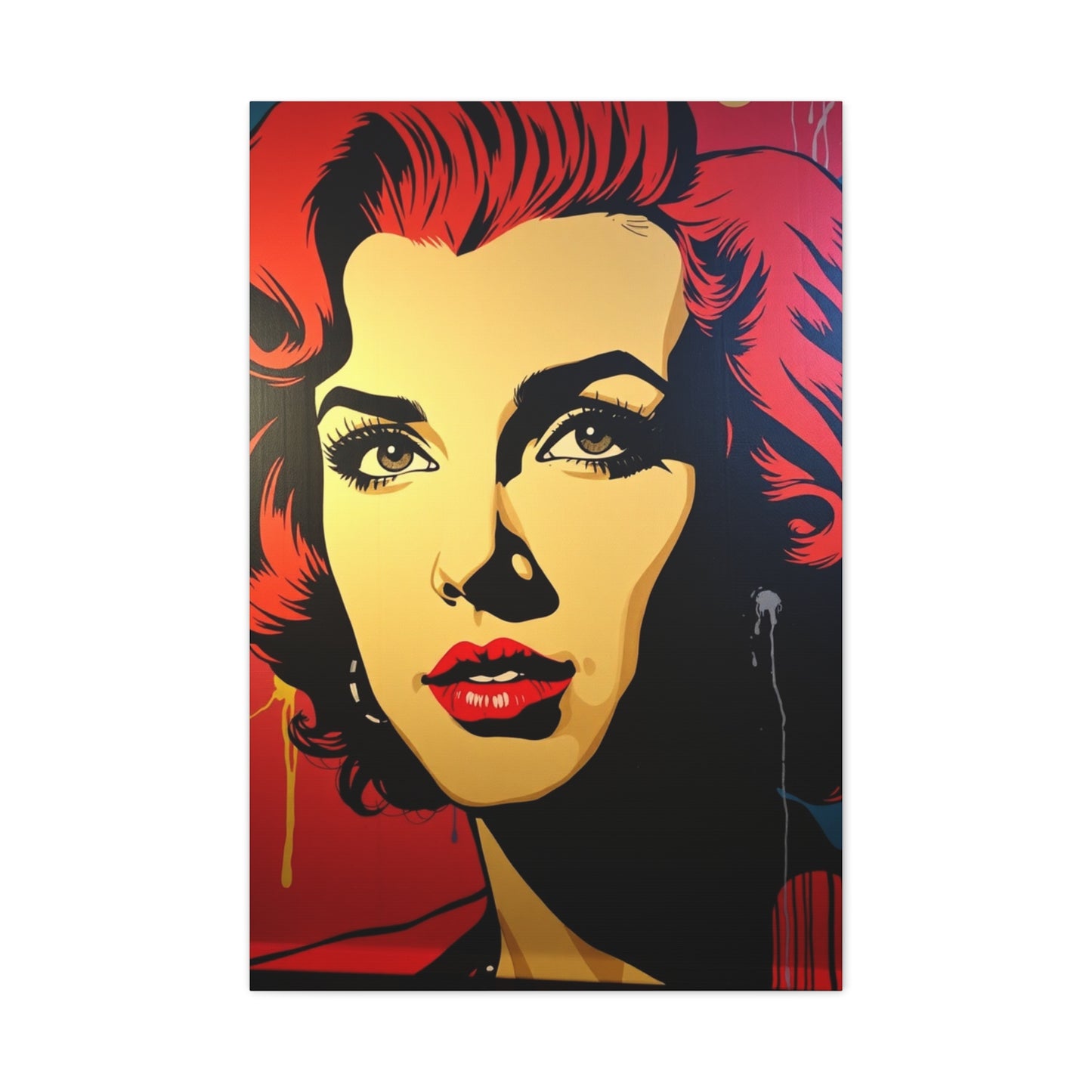 Opulent Pop Expression Wall Art & Canvas Print