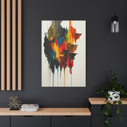 Multicolor Drip Abstract Wall Art & Canvas Prints
