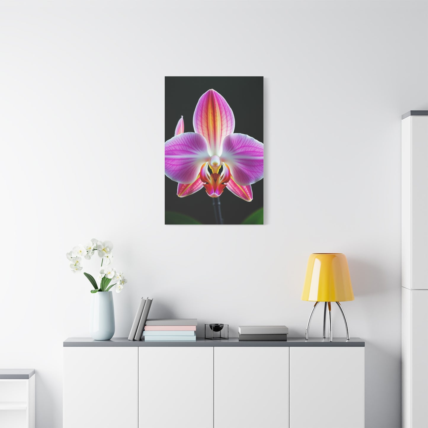 Orchid Flower Art Supreme Canvas Wall Art & Canvas Print