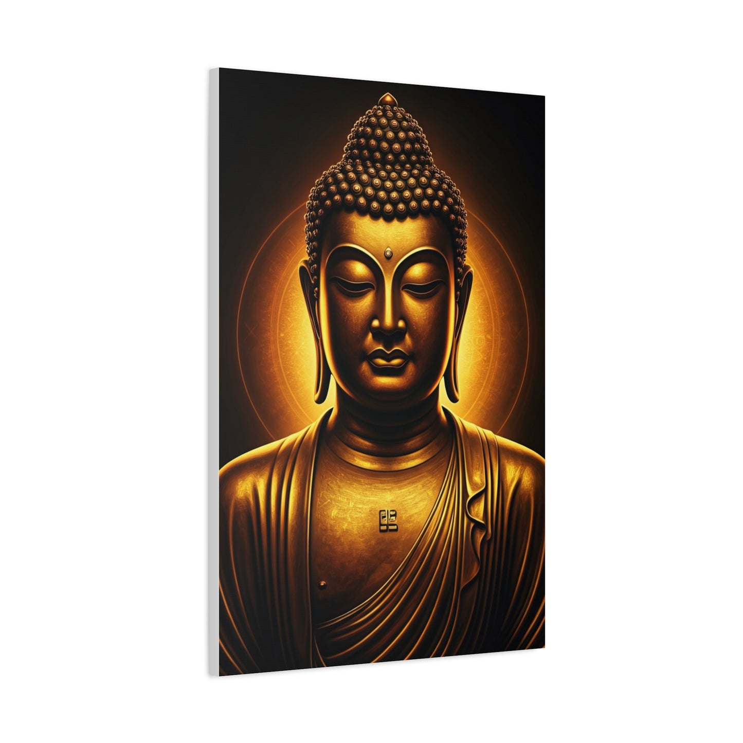 Radiant Halo Enlightenment Buddha Wall Art & Canvas Prints