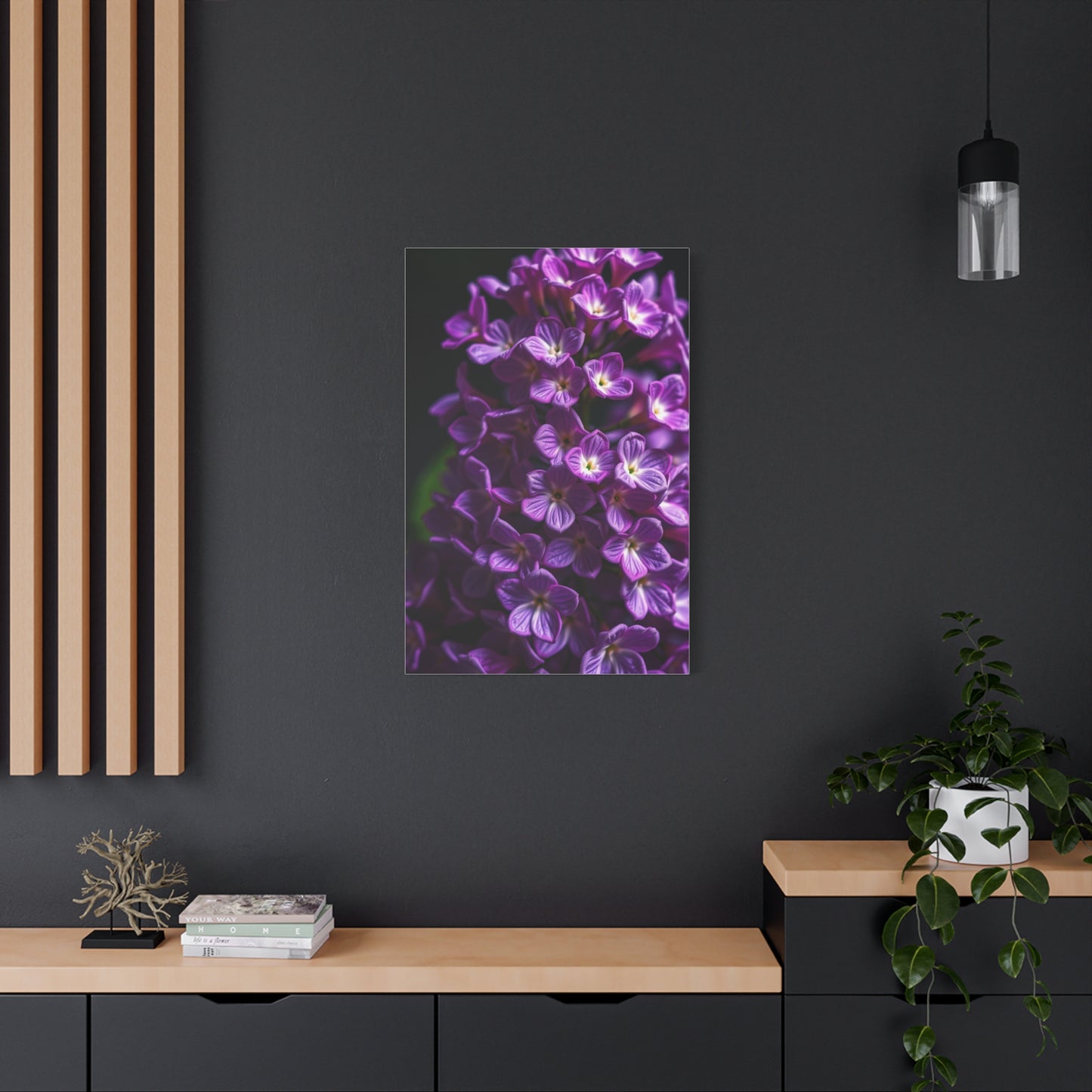 Masterpiece Lilac Flower Art Vision Wall Art & Canvas Print