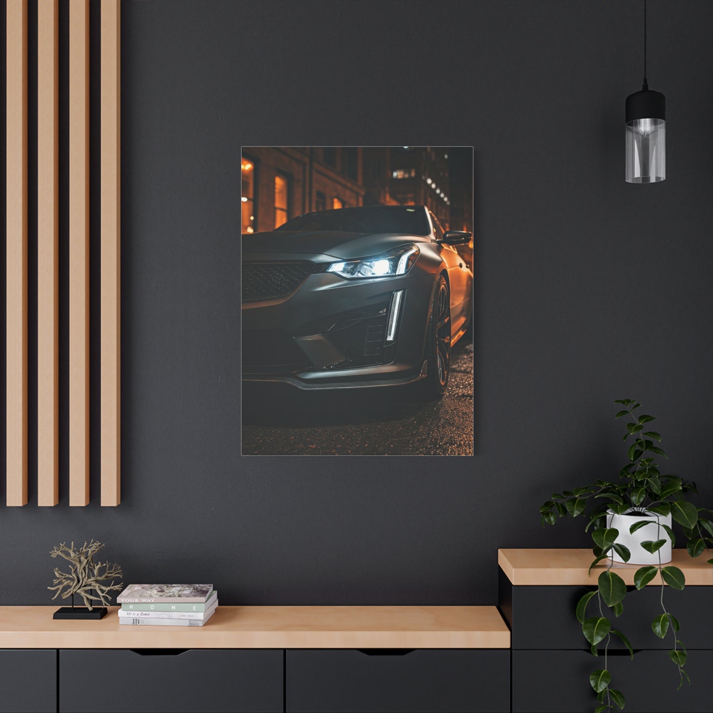 Cadillac CT5-V Blackwing Urban Aggressiveness Wall Art & Canvas Prints
