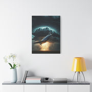 Stormbreaker Aircraft Through Lightning Skies Wall Art & Canvas Prints