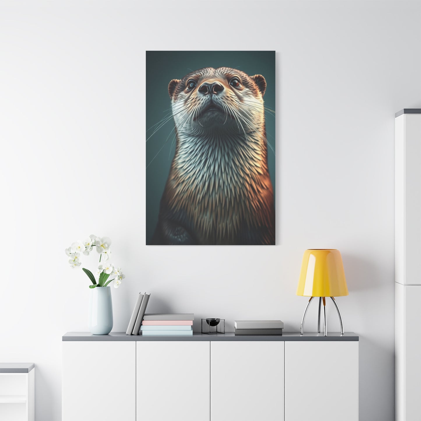 Vision Otter Art Art Wall Art & Canvas Print