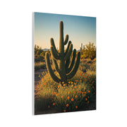 Wildflower Desert Saguaro Garden Wall Art & Canvas Prints