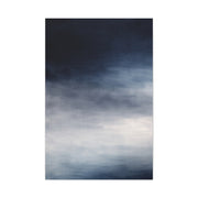 Navy Mist Atmospheric Gradient Wall Art & Canvas Print