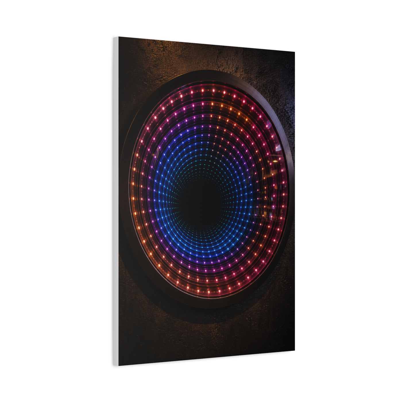 Infinity Neon Tunnel Mirror Wall Art & Canvas Print