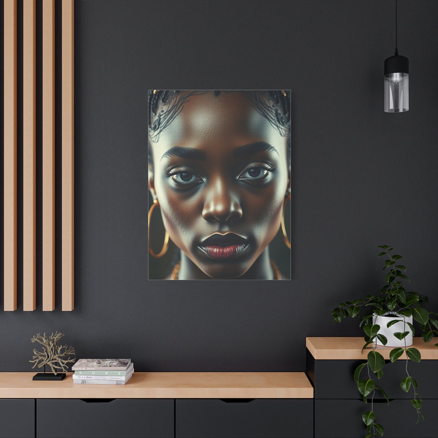 Grandeur of Basquiats Brush Wall Art & Canvas Print