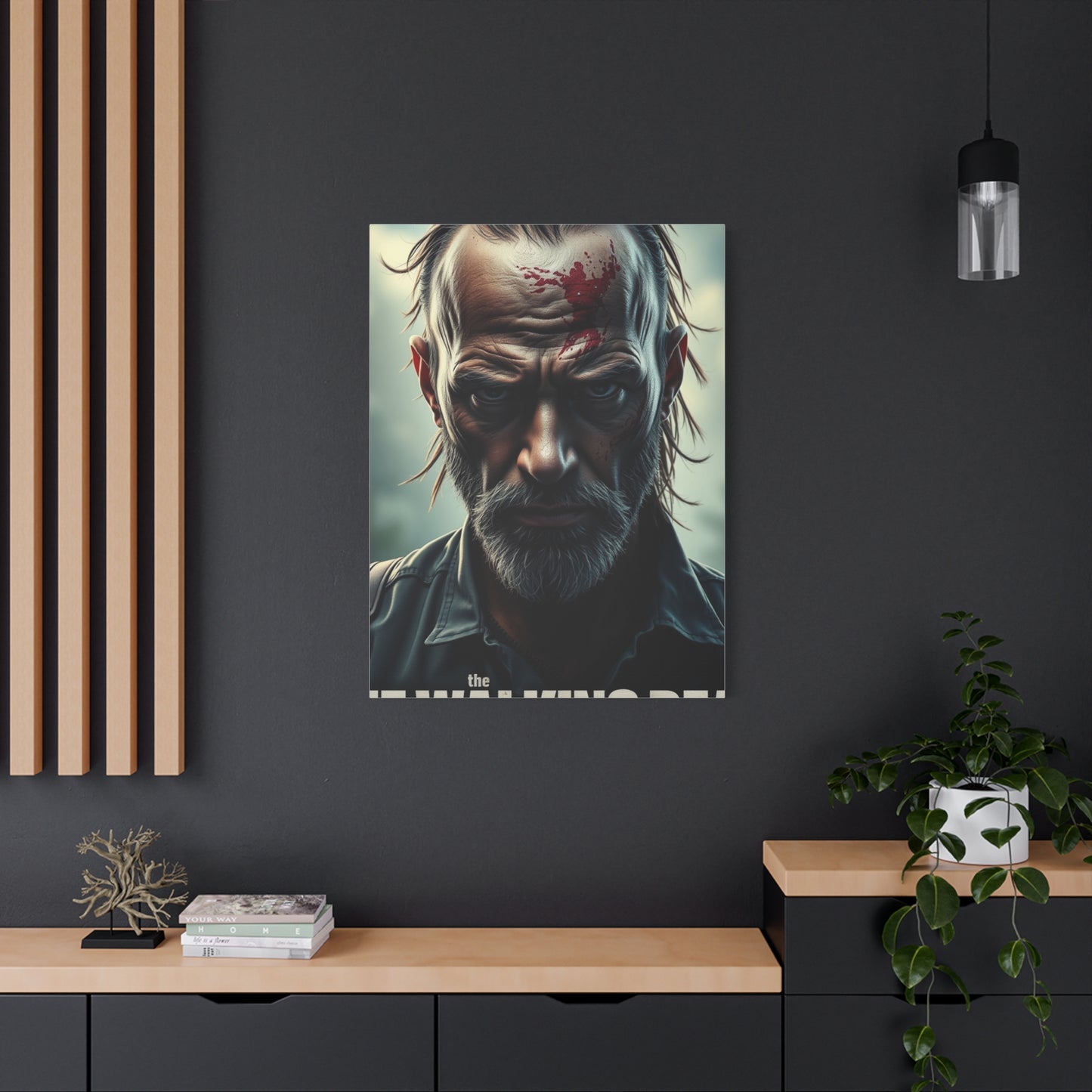 The Walking Dead Characters Art Supreme Canvas Wall Art & Canvas Print