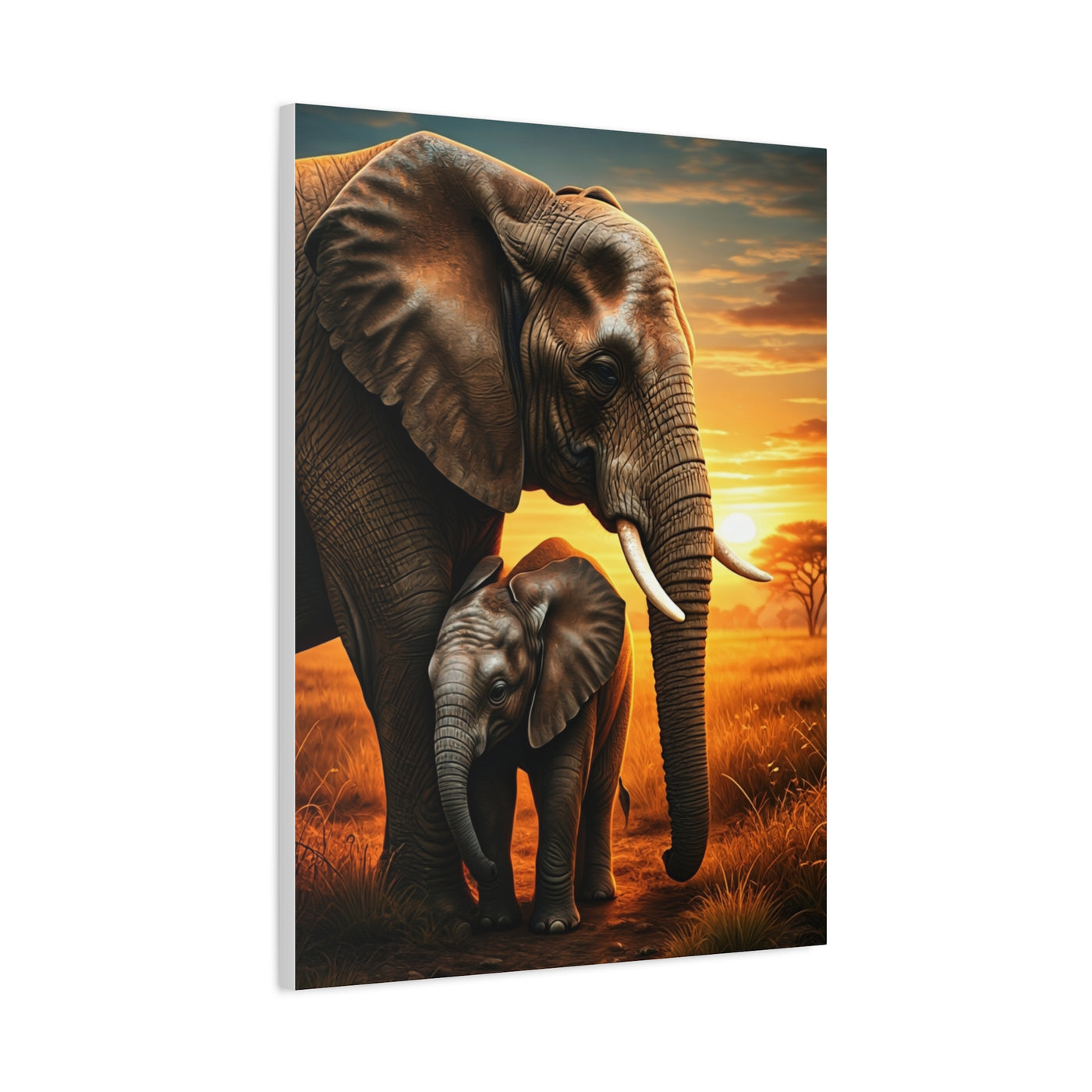 Lightning Storm Over Golden Plains Wall Art & Canvas Prints