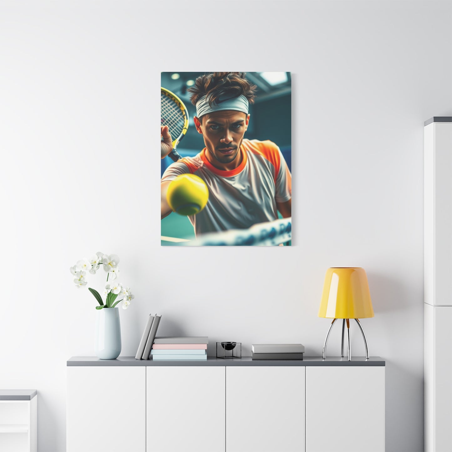 Vision Tennis Art Art Wall Art & Canvas Print