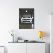 Chevrolet Camaro SS Hydraulic Lift Workshop Scene Wall Art & Canvas Prints