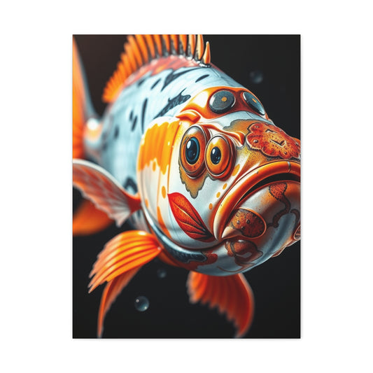 Supreme Fish Wall Art Beautiful Collection Wall Art & Canvas Print
