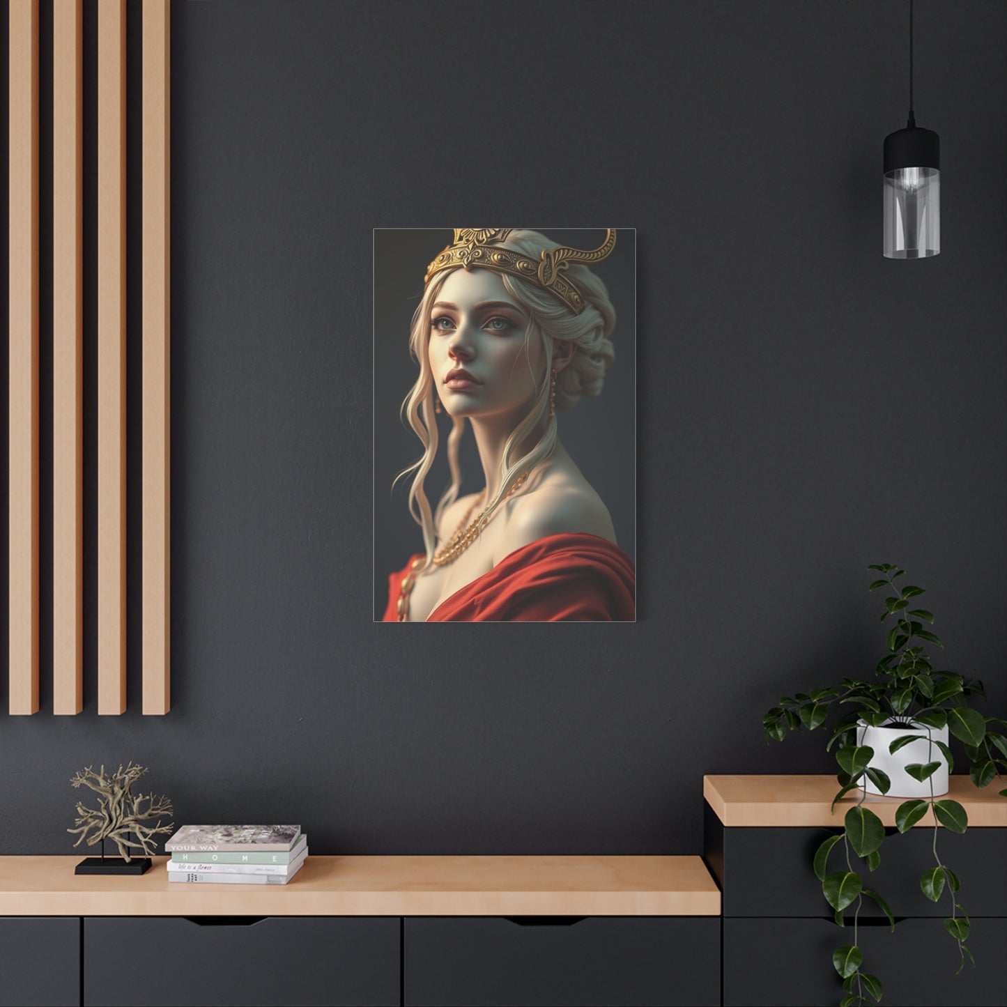 Celestial Virgo Canvas Elegance