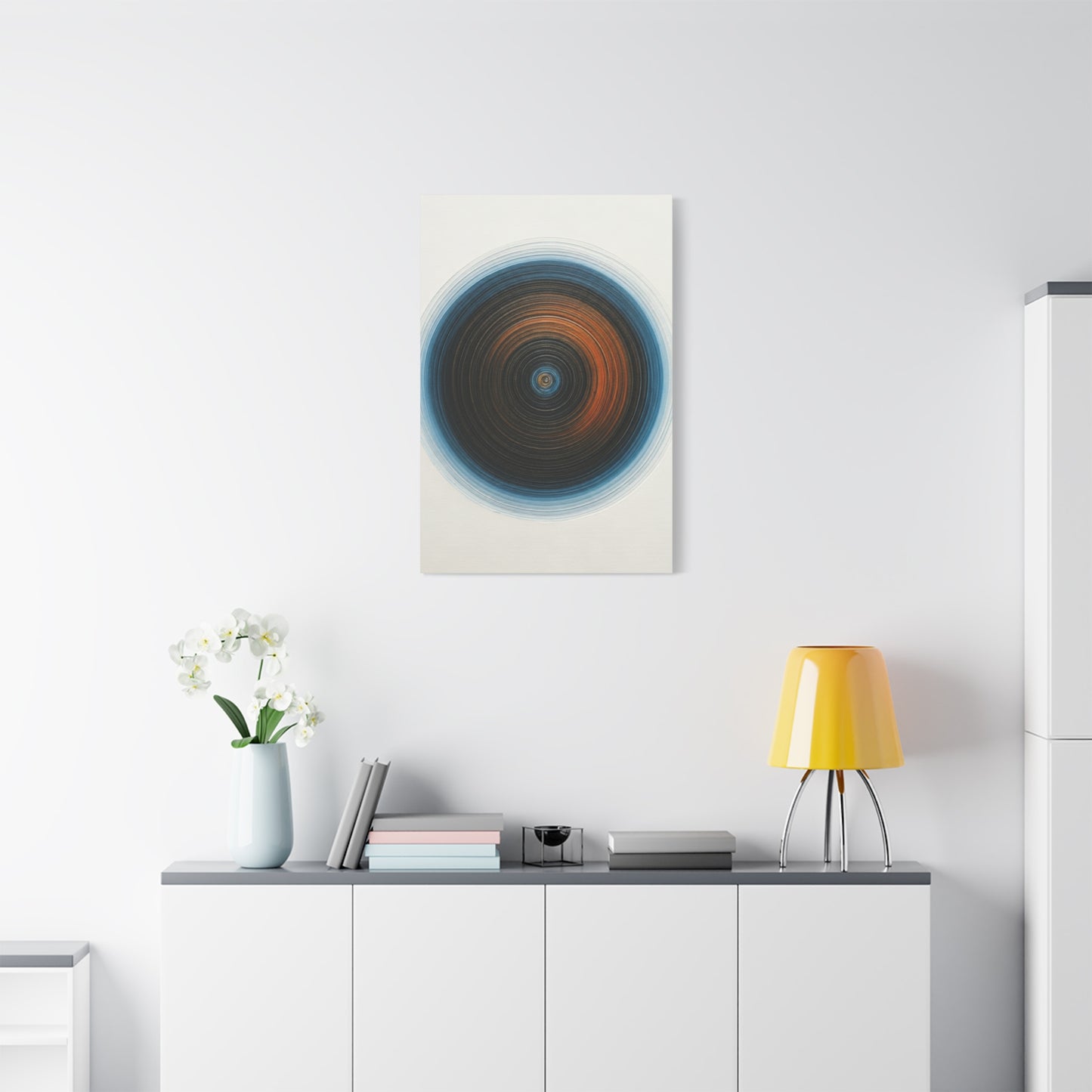 Circular Depth Abstract Wall Art & Canvas Prints