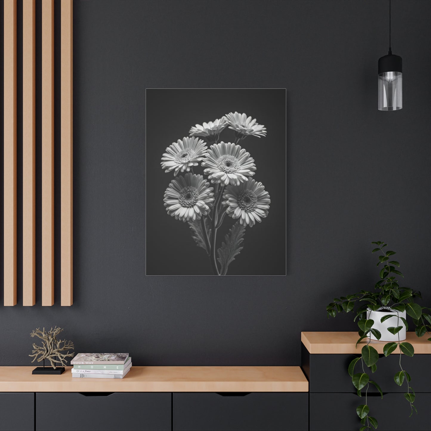 Clustered Daisy Bouquet Wall Art & Canvas Prints